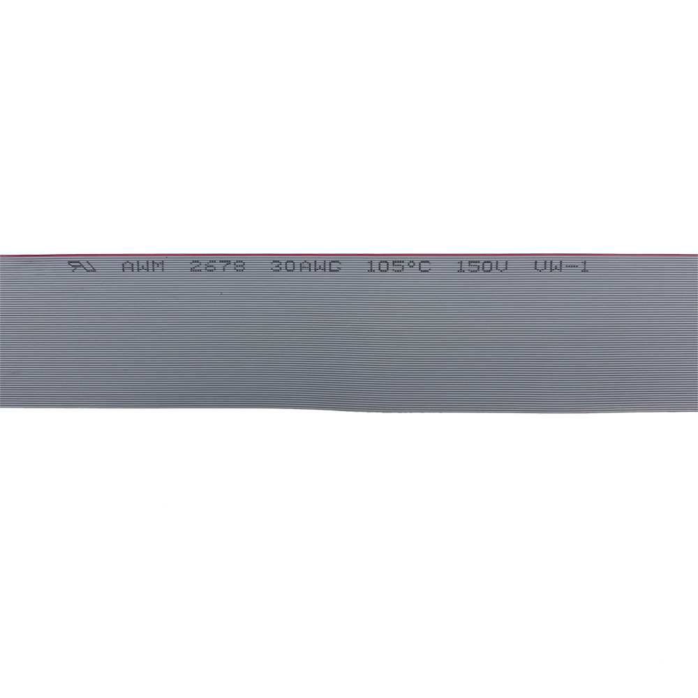Cable plano UL2678 30AWG 65Core 0.635mm PVC para conector IDC