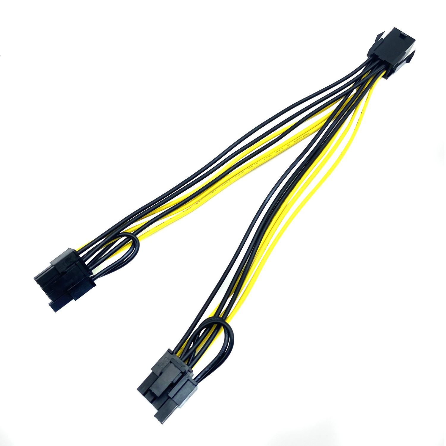 Cable de extensión de PVC 6P a conjunto de cable de conector dual 8P
