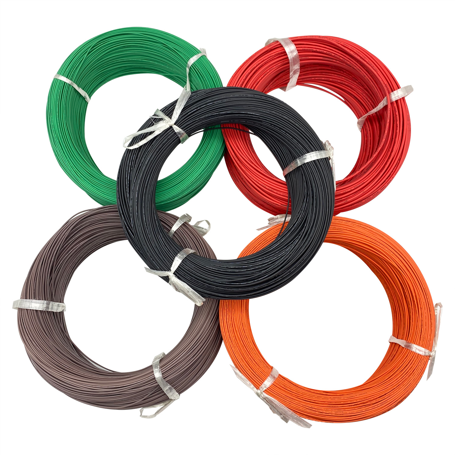 Cable UL AWM UL3173 XLPE aislado libre de halógenos 24AWG 26AWG