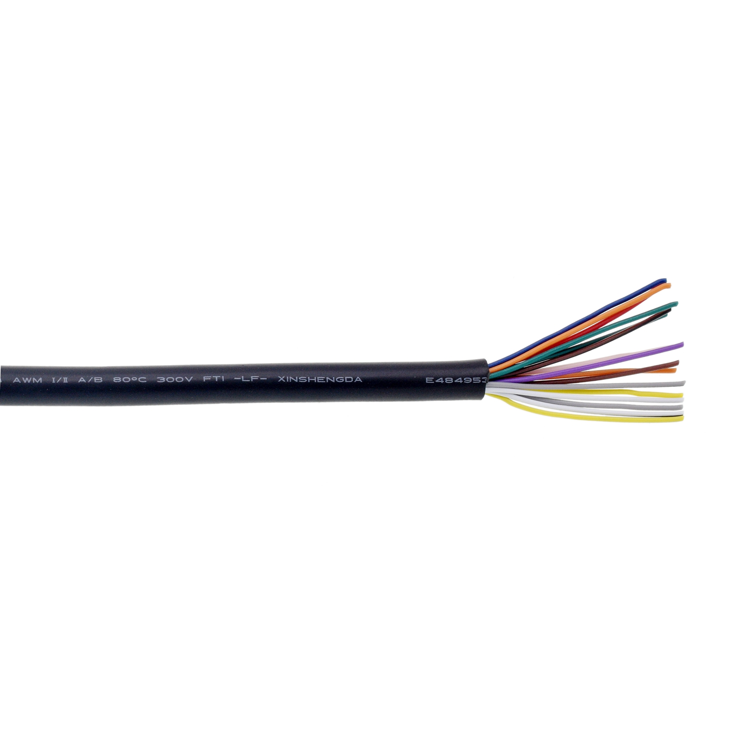 UL2464 Cable de computadora de encargo del conductor múltiple 16C UL CSA AWM
