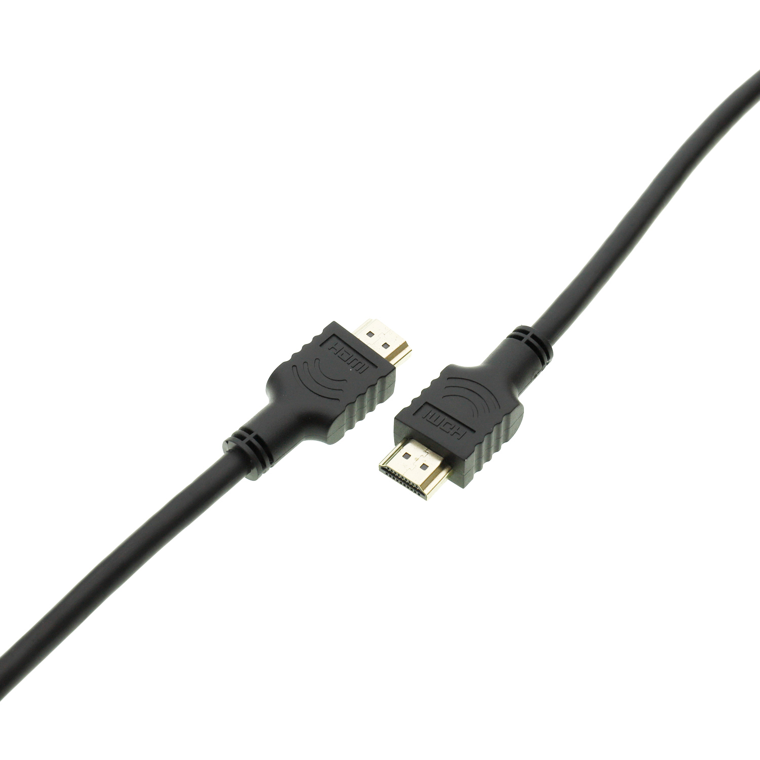 HDMI a HDMI macho de nailon de PVC chapado en oro para ordenador