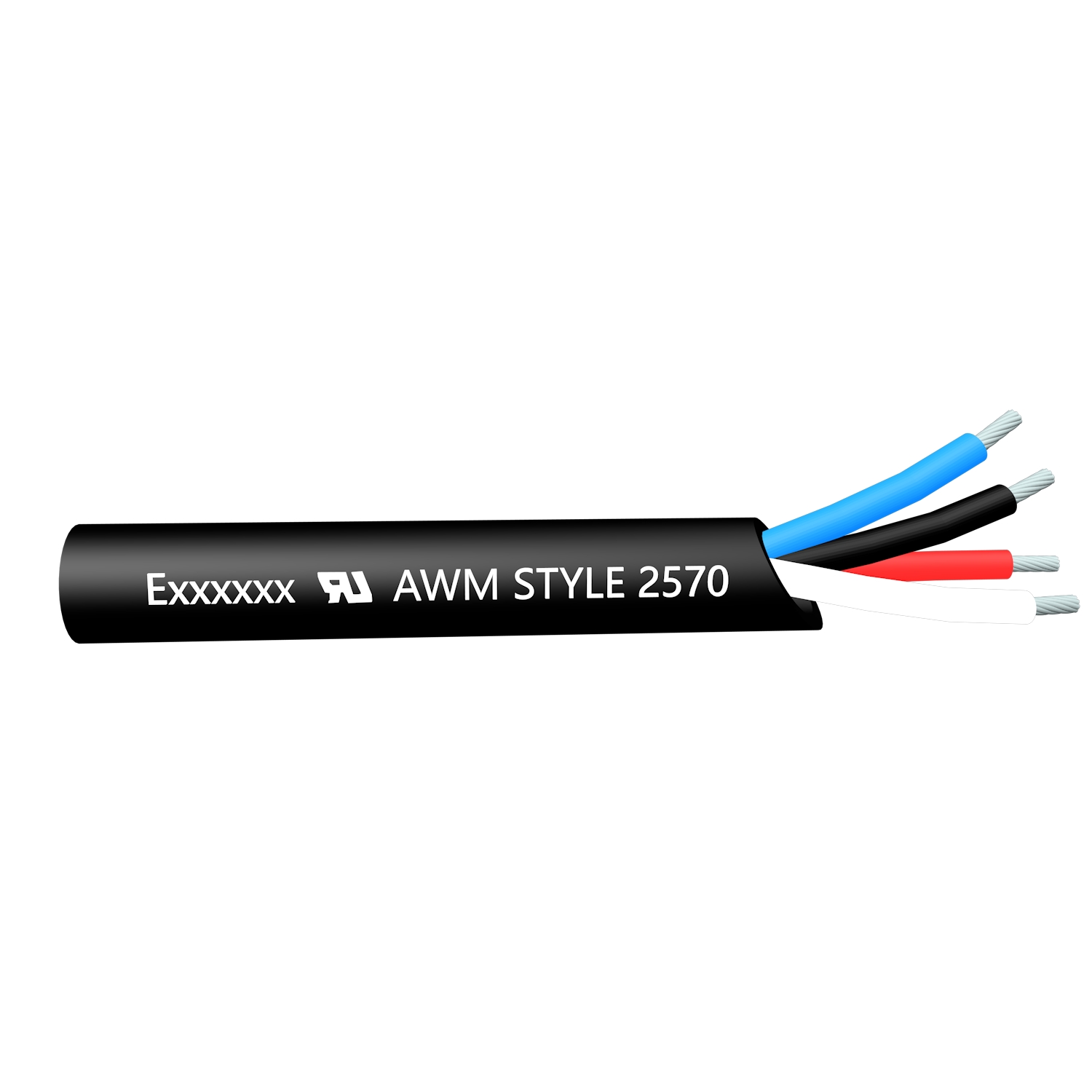 Cable de conexión UL2570 Cable de PVC de suministro de energía resistente a las llamas