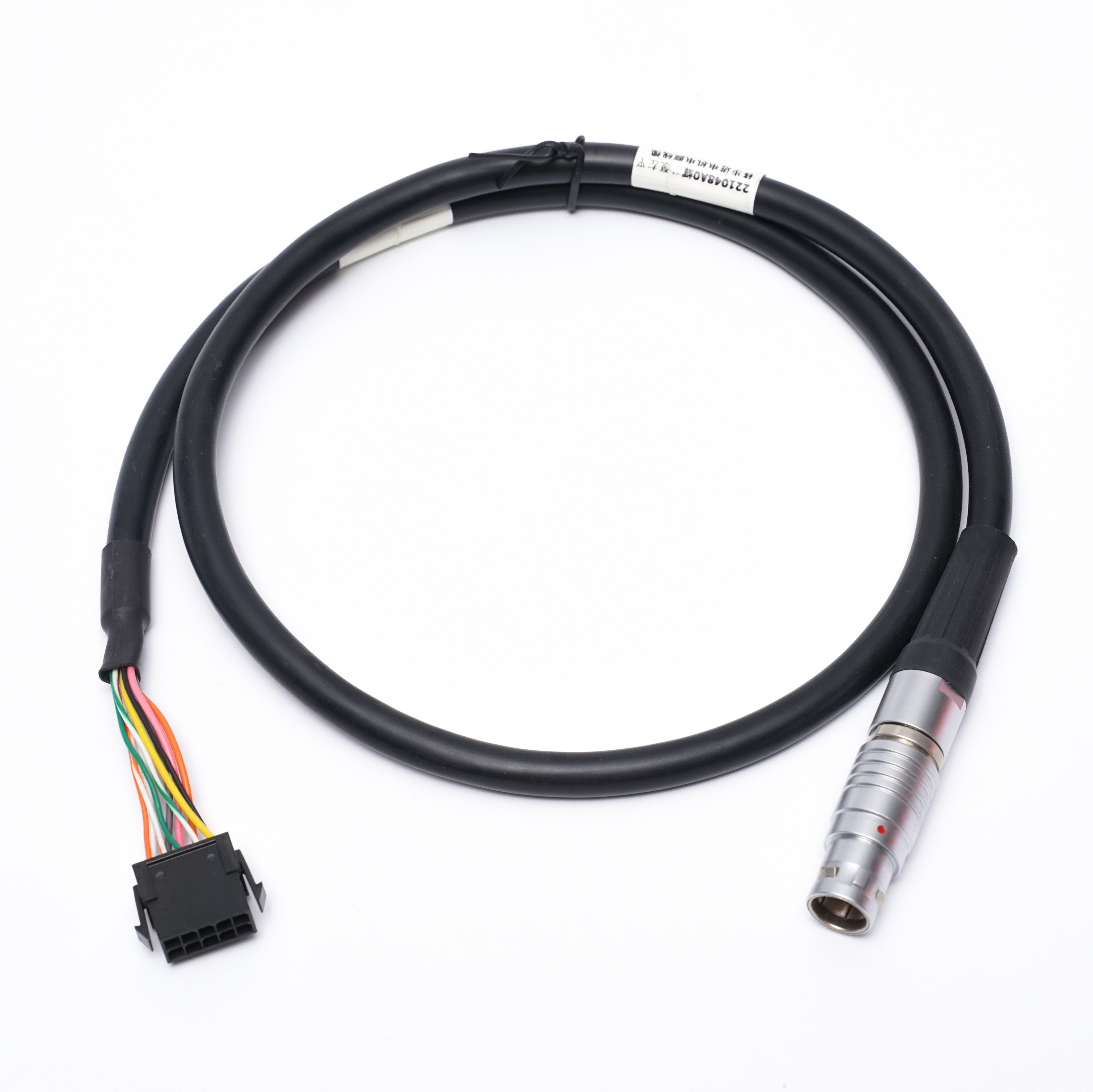 Arnés de cableado médico de goma con conector de cobre flexible