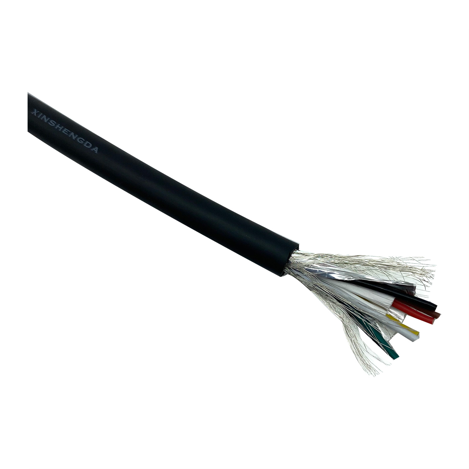 Cable de alimentación de señal trenzado de PVC resistente a las llamas UL2517