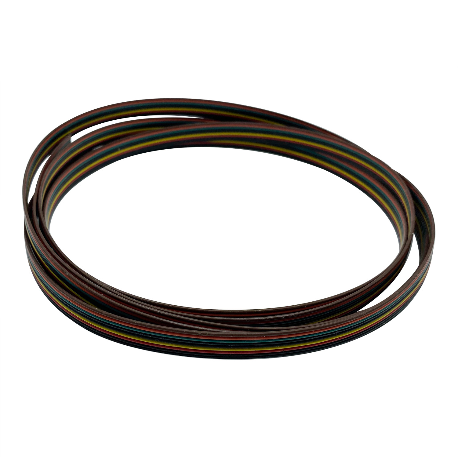 FEP 200 ℃ Cable plano flexible de alta temperatura para conector IDC
