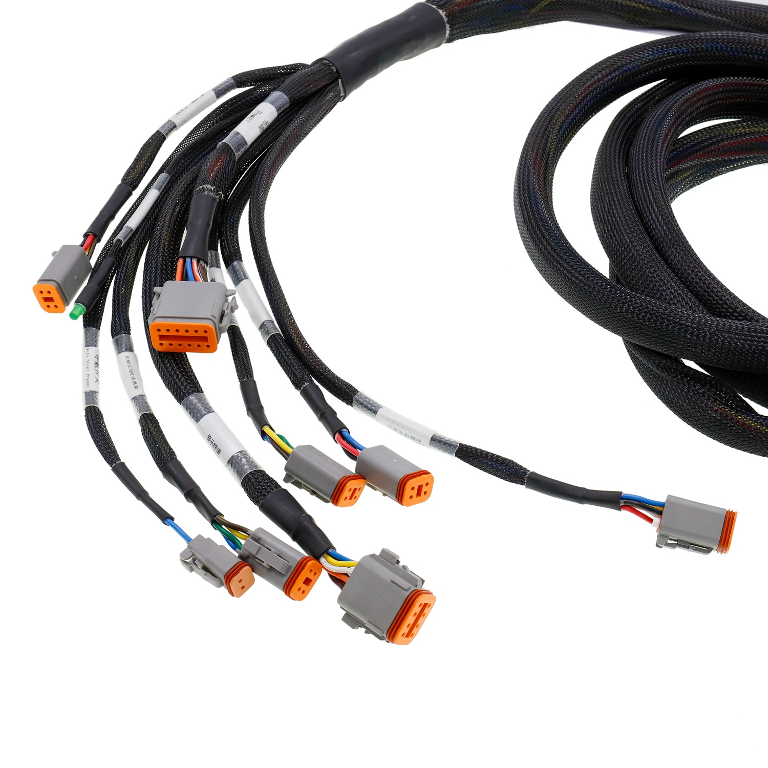 Arnés de cableado automotriz del remolque del PVC del conector impermeable