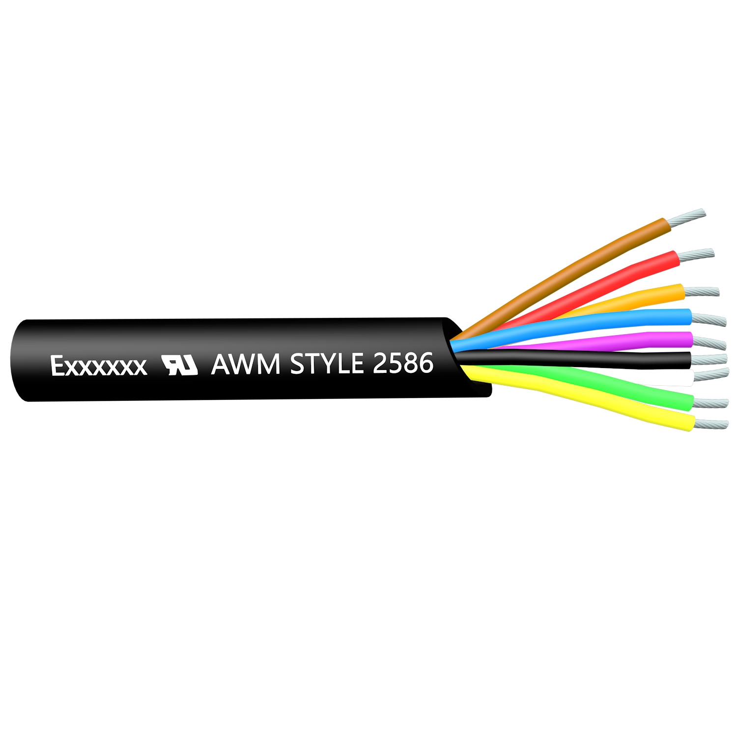 Cable eléctrico de CC de energía eléctrica de motor eléctrico UL AWM 2586